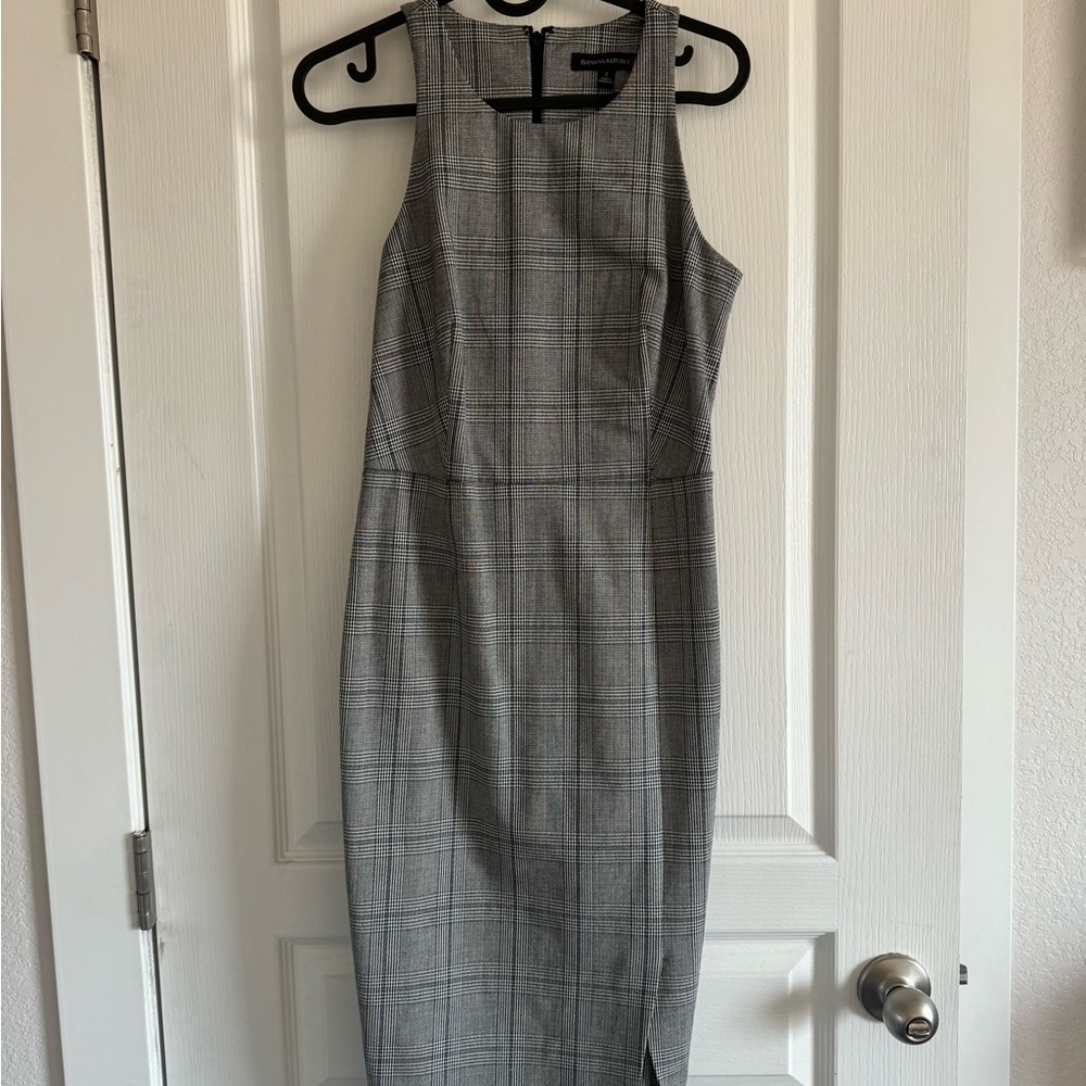 BR FITTED WORK DRESS - Picture 6 of 7